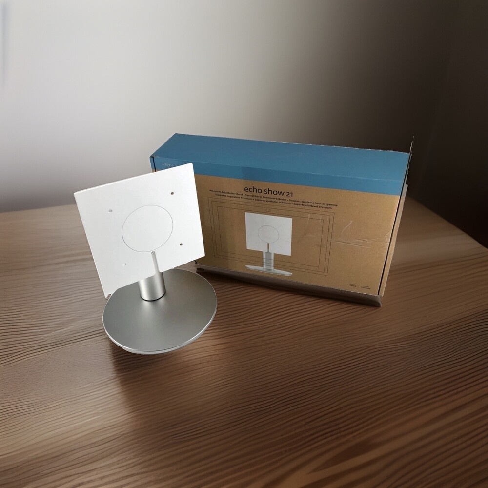 Premium Adjustable Stand for Amazon Echo Show 15 and Echo Show 21 White